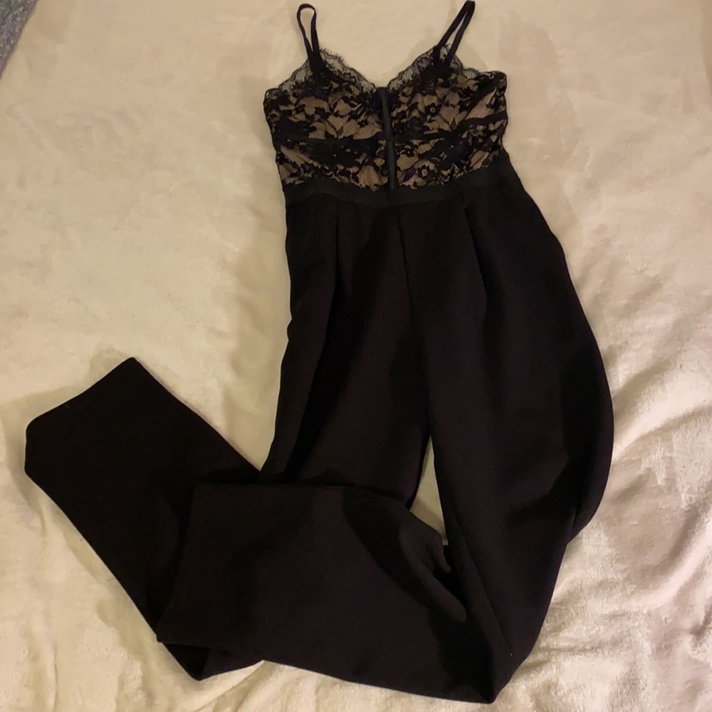 Black jumpsuit, express, size 4